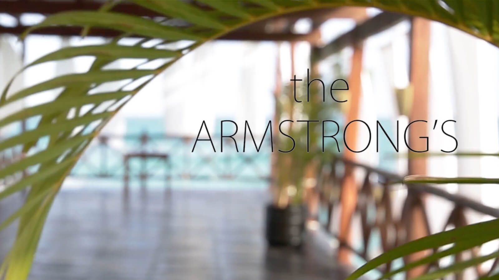 Travel and Luxury's vacation for the Armstrong destination wedding.